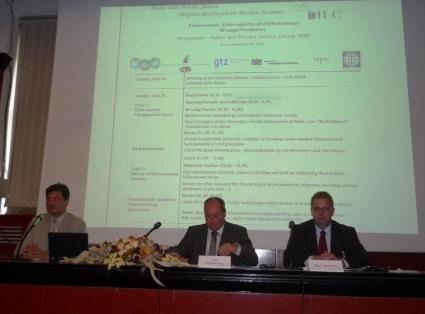 Opening of the International conference
