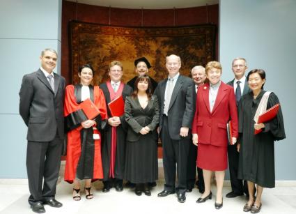 The members of the Scientific Council of the UIHJ