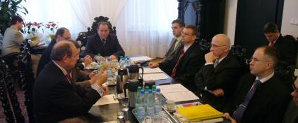 During the meeting at the Ministry of Justice of Poland