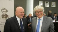 Rafal Fronczek, President of the National Council of Judicial Officers of Poland, with Leo Netten, President of the UIHJ
