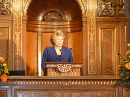 Viviane Reding, Vice-President of the European commission