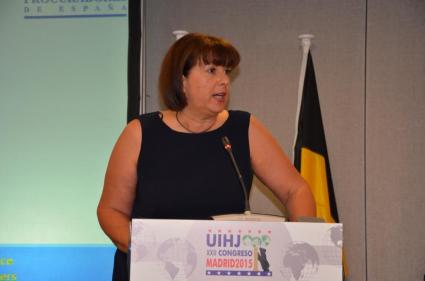 Françoise Andrieux, President of the UIHJ (2015-2018)