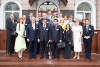 Les délégations étrangères et les représentants biélorusses 