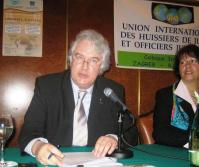 Roger Dujardin, vice-président de l'UIHJ