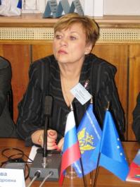 Elena Chefranova, vice-recteur de l’Académie de droit de la Fédération de Russie