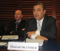 Mourad Skander, membre du bureau de l'UIHJ