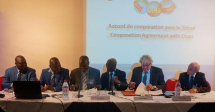 Signature de l’accord de coopération avec le Tchad