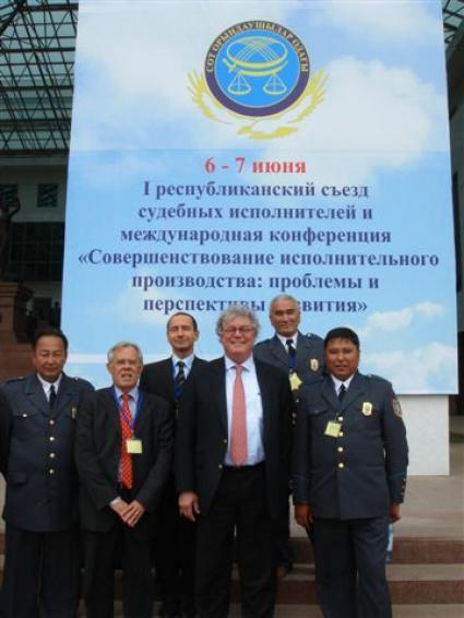 The UIHJ at the first congress of the Judicial Officers of Kazakhstan