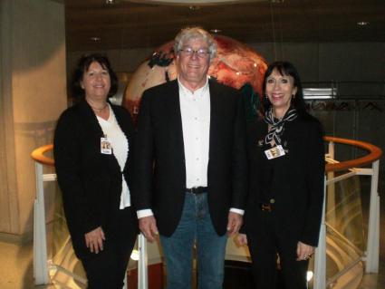 From L. to R.: Françoise Andrieux, Secretary General of the UIHJ, Leo Netten, President of the UIHJ, Natalie Fricero, Professor at the University of Nice (France), Member of the Scientific Council of the UIHJ