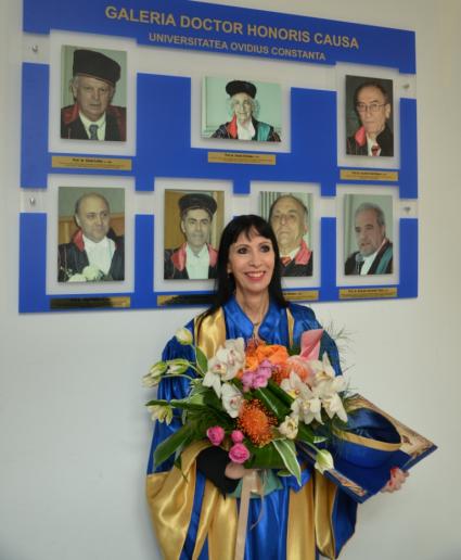 Natalie Fricero, Doctor Honoris Causa of the Ovidius University of Constanta