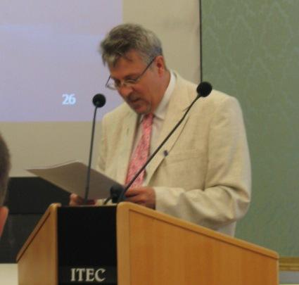 Miklos Krejniker, président de la Chambre nationale des huissiers de justice de Hongrie