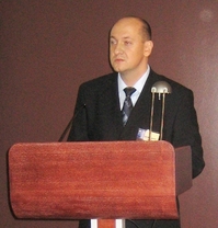 Andris Spore, président du Conseil national des huissiers de justice lettons