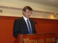 Dionysios Kriaris, président de la Chambre nationale des huissiers de justice de Grèce, membre du bureau de l’UIHJ